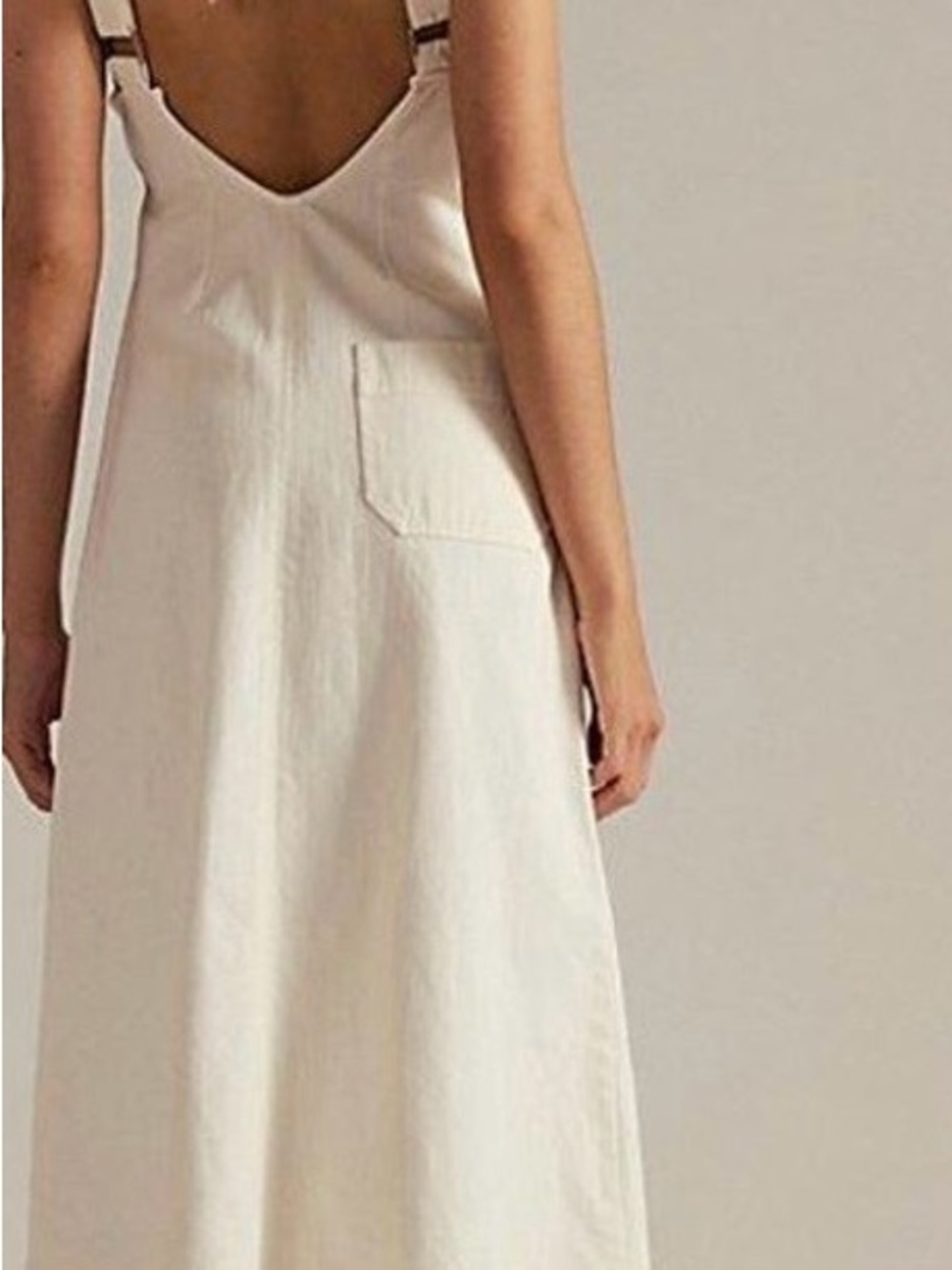 Free People Dex Denim Midi Dress - Picture 3 of 3